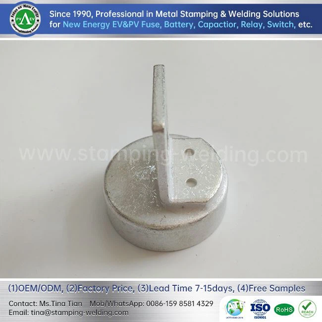 Copper Outer End Cover For EV Fuse