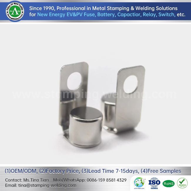 Integrated End Caps For Electrical Fuse