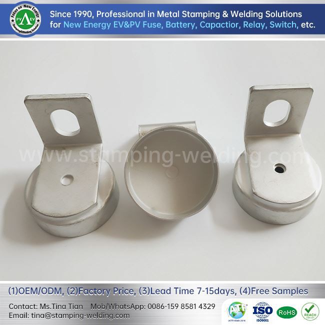 Metal End Cap For EV Fuse