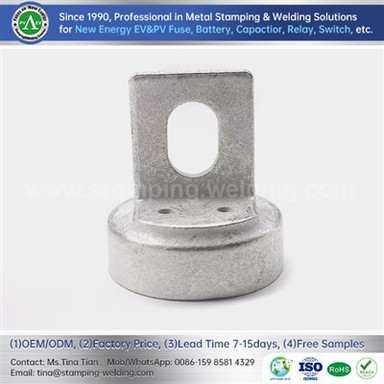 Cap cyswllt ffiws silindrog Ar gyfer Ev