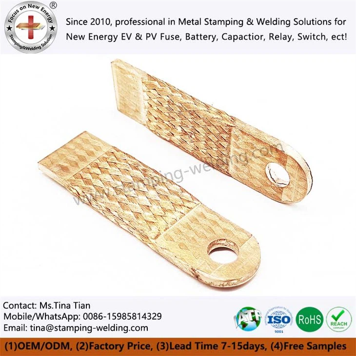Flexible Braided Copper Busbar