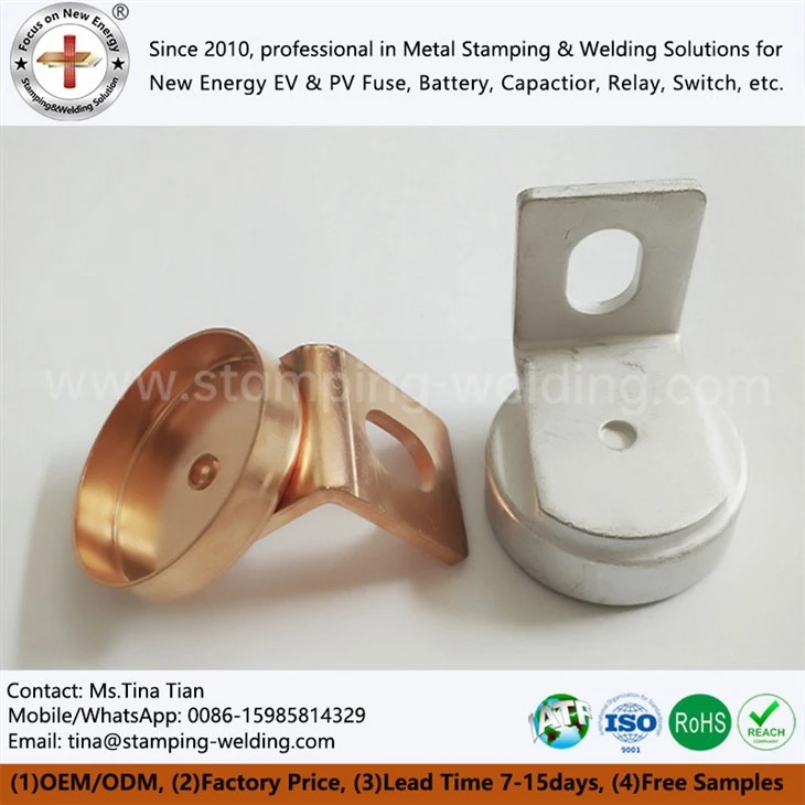 Cap and Contact for Battery Power and Auxiliary Fuses