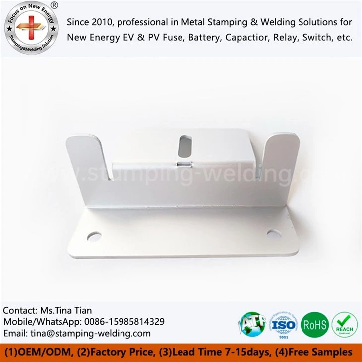 Aluminum Solar Panel End Clamps for PV Mounting System