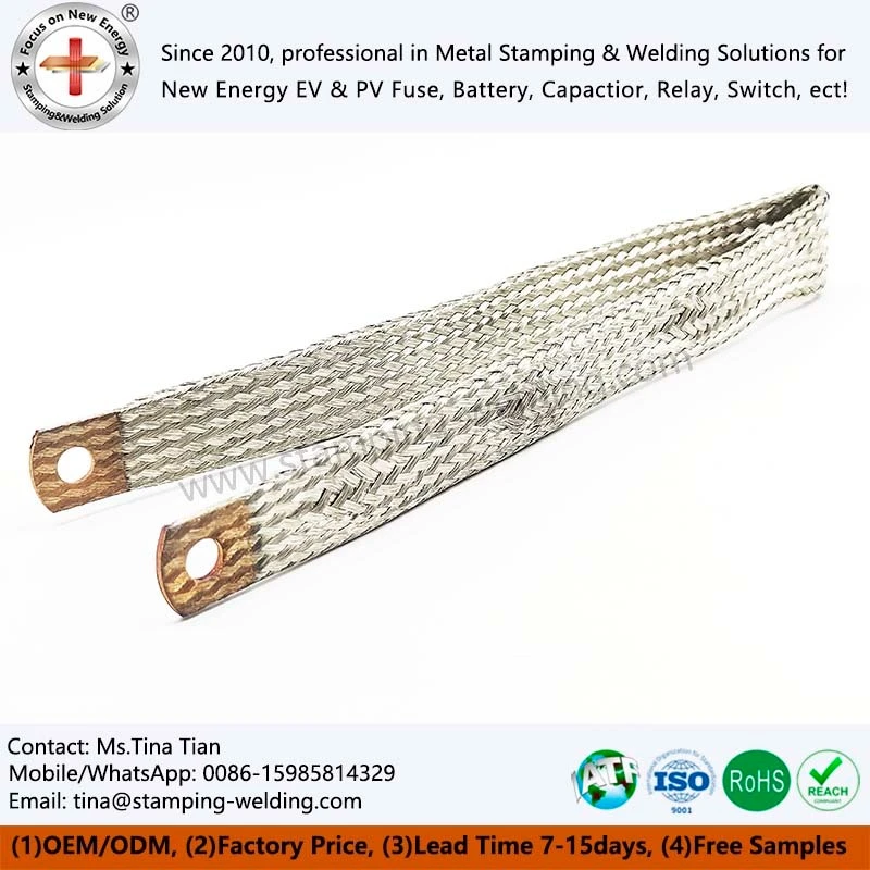 Copper Braided Busbar for Power Distribution