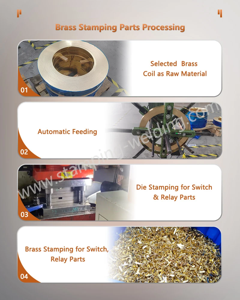 copper Stamping Parts Processing copper Stamping Parts Processing