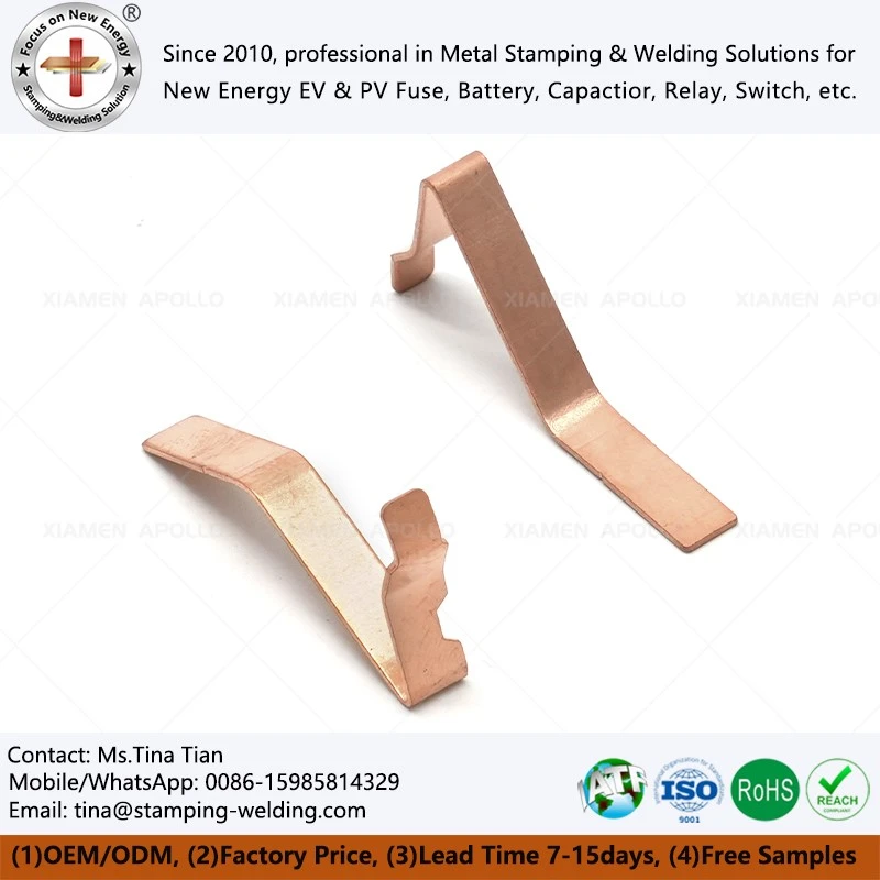 Precision Copper Stamped Parts Precision Copper Stamped Parts