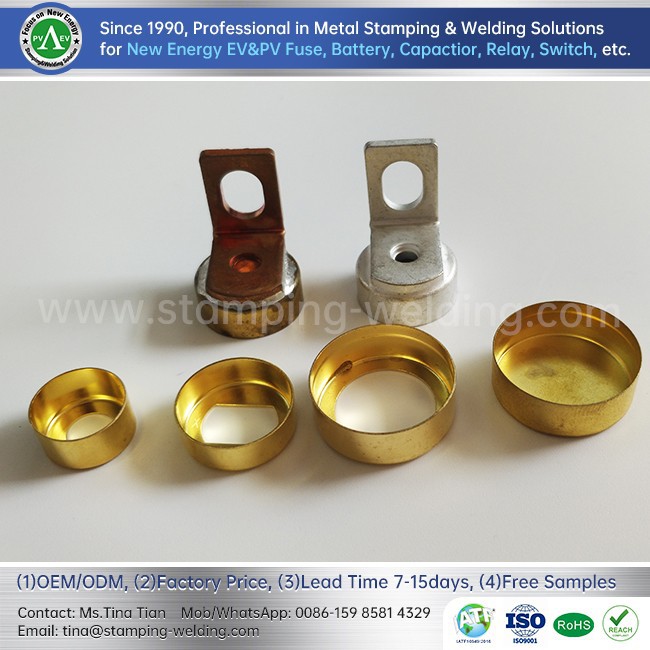 Low Voltage Fuse Brass And Copper Caps
