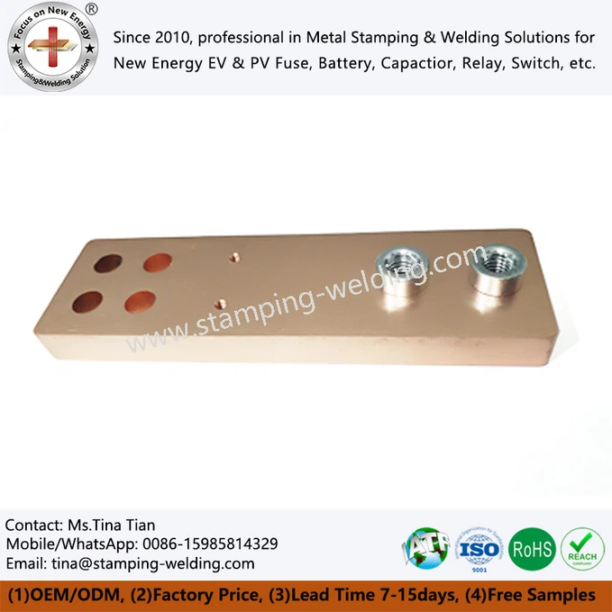 Riveted Nut Copper Busbar Riveted Nut Copper Busbar