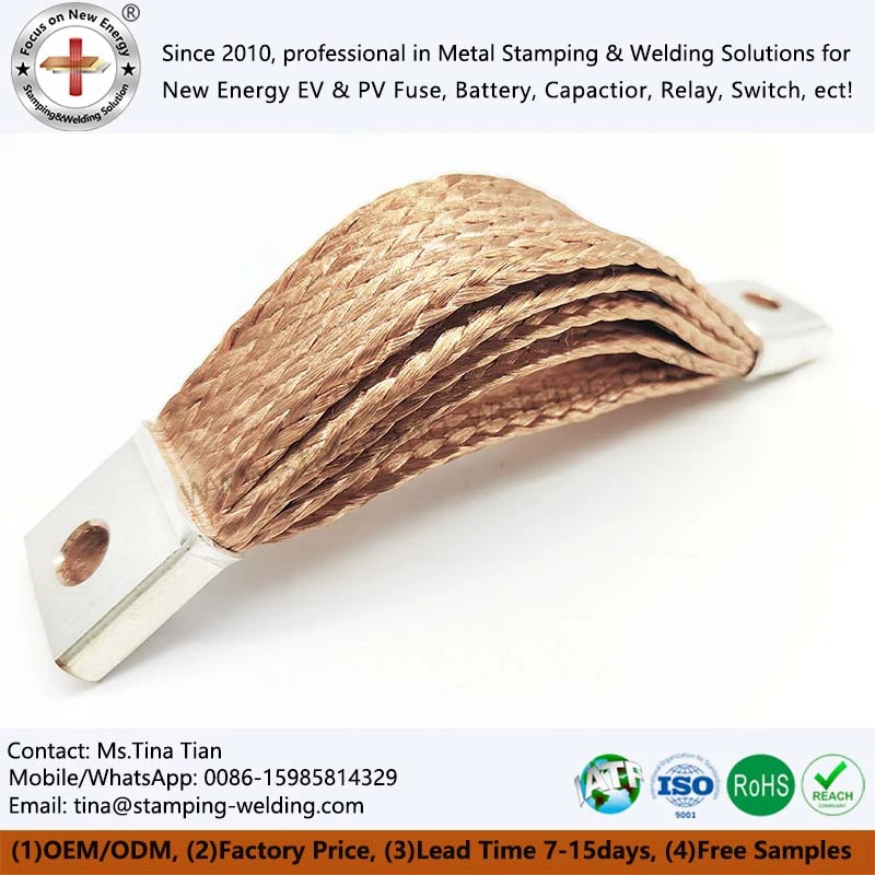 Copper Braided Flexible Busbar Copper Braided Flexible Busbar