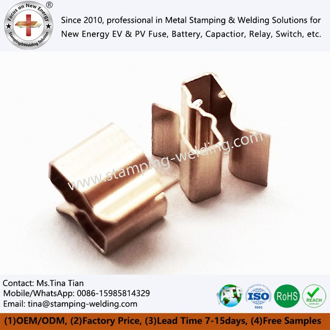 Customized Electrical Stamping Copper Spring Customized Electrical Stamping Copper Spring