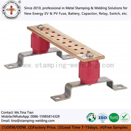 Gweinydd Cabinet Copper Ground Busbar: Atal EMI A Sicrhau Dibynadwyedd Pŵer
