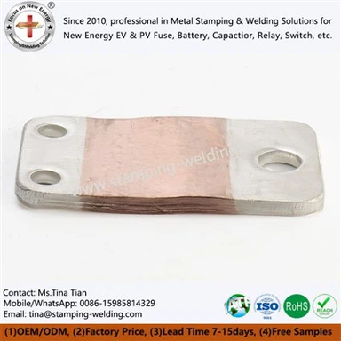 Cysylltwyr meddal ffoil copr hyblyg