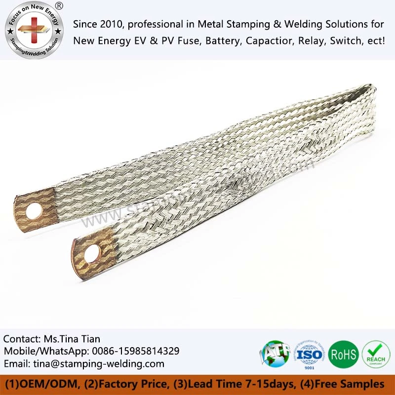 Grounding Braids Wire Tin Plated Grounding Braids Wire Tin Plated