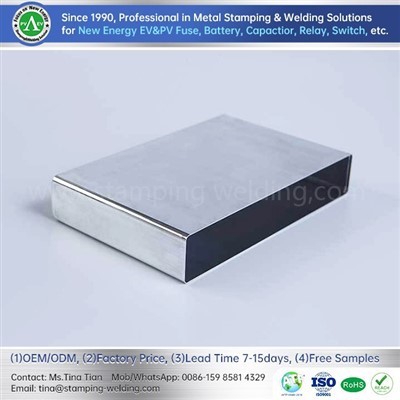 Casin Batri Prismatig Alloy Alwminiwm