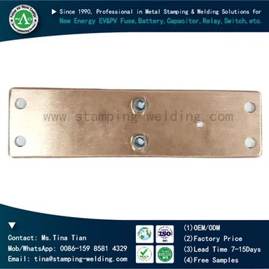 Busbar Copr Trydanol ar gyfer Dosbarthu Pŵer
