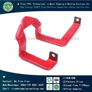 Bar copr hyblyg wedi'i inswleiddio gyda dipio pvc